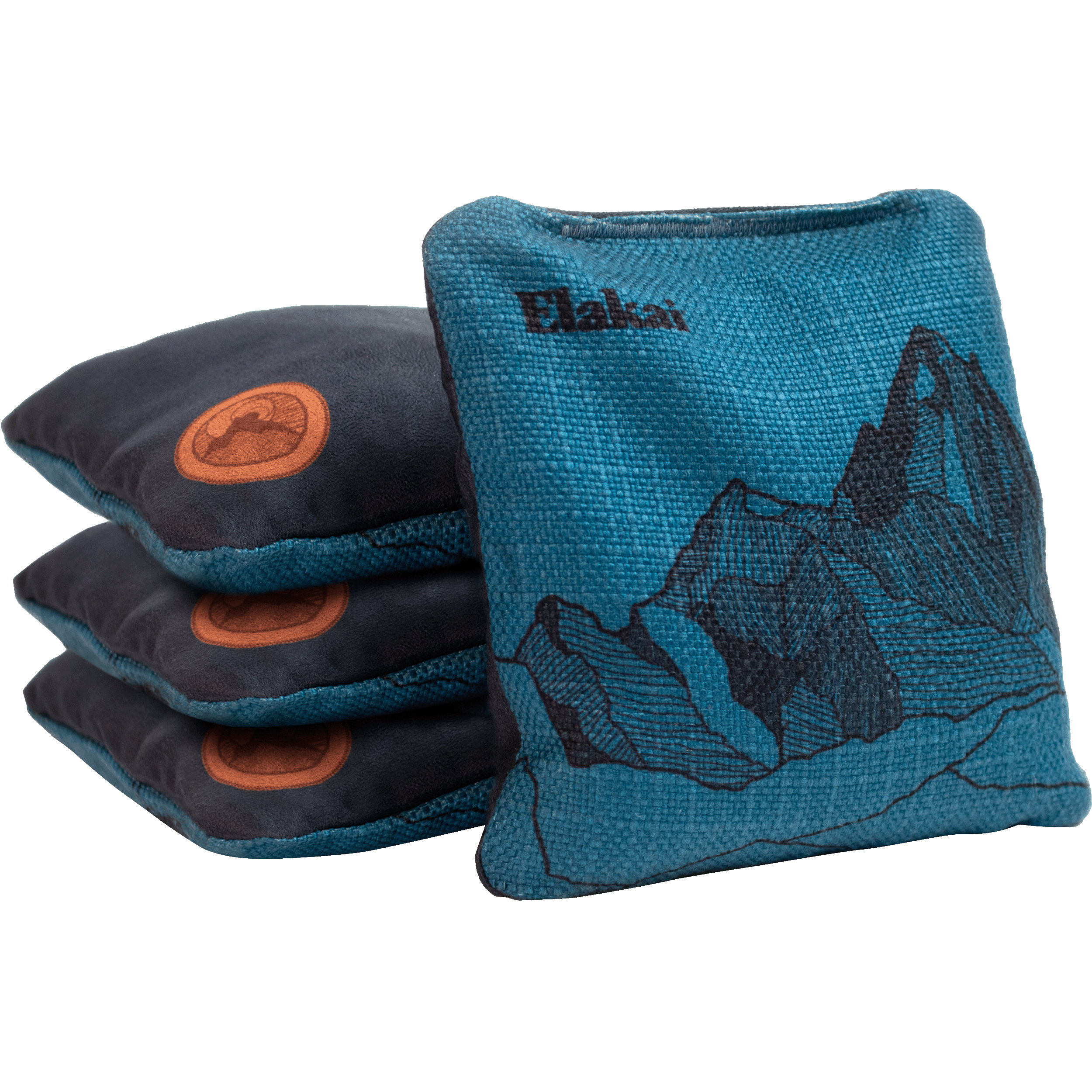 Elakai - Mount Elakai Durasuede + Turbo Polyglide Pilot Versacraft Cornhole Bags