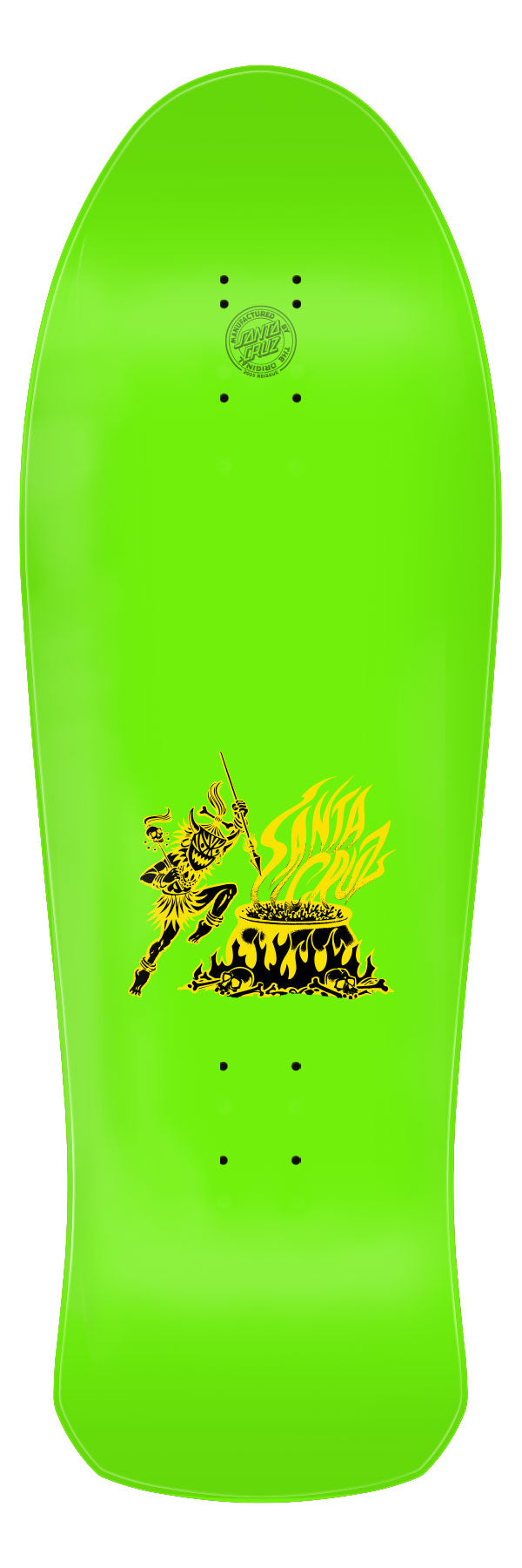 ***Pre-Order*** Santa Cruz - Salba Tiger Reissue - Neon Green - 10.3