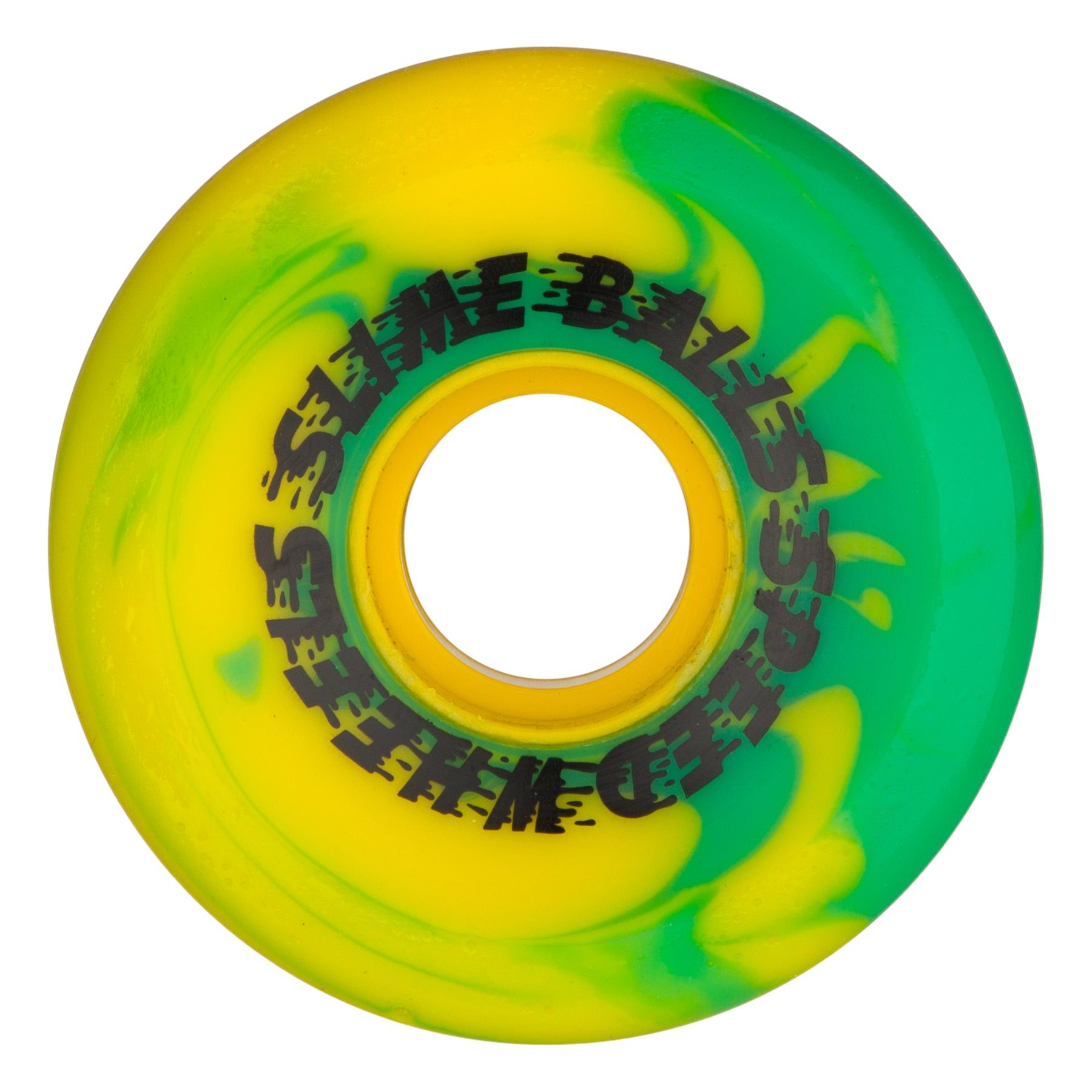 Slime Balls - Spewage OG - Slime Green Yellow Swirl - 78A/60MM