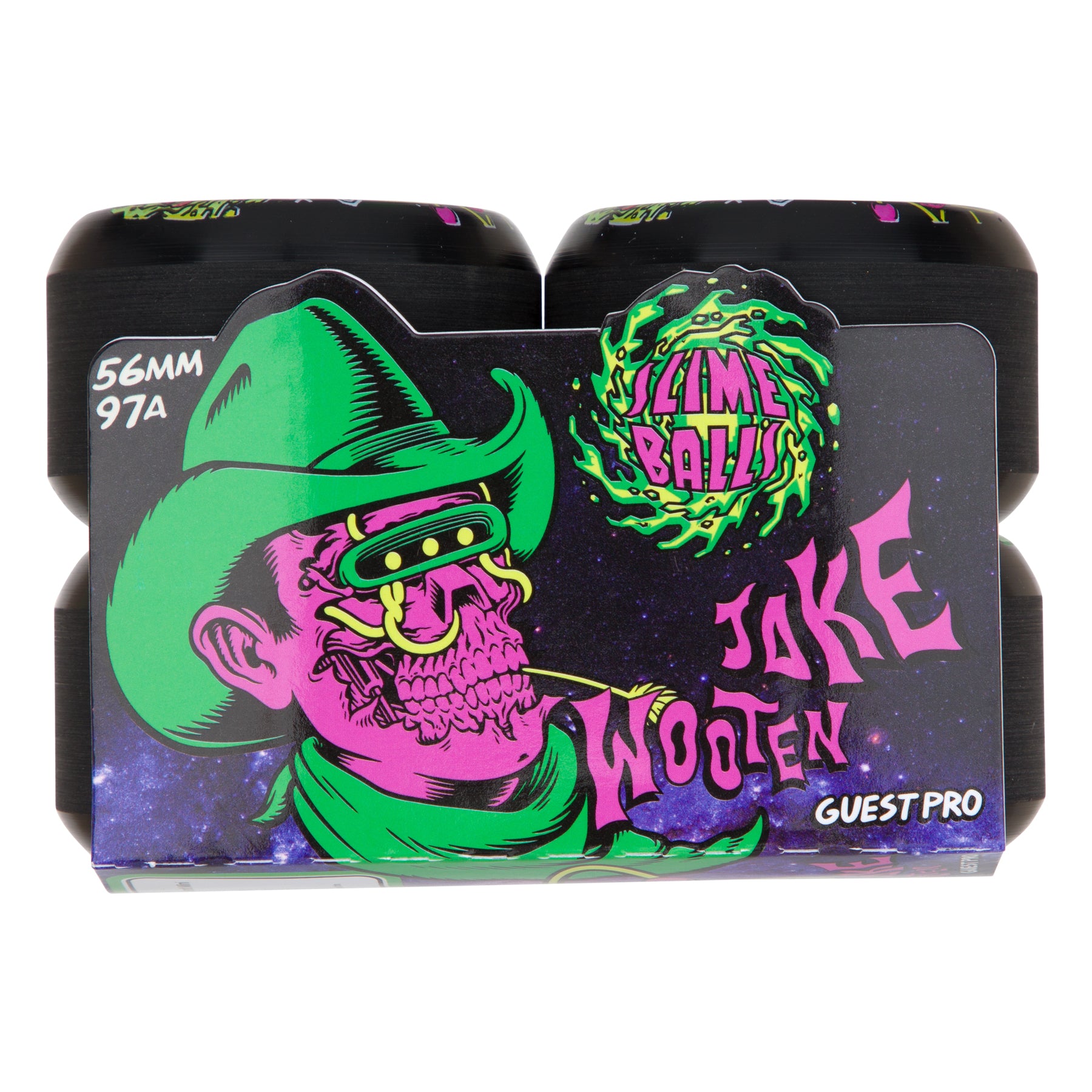 Slime Balls - Jake Wooten - Fever Dream Vomit Mini Black - 97A/56MM