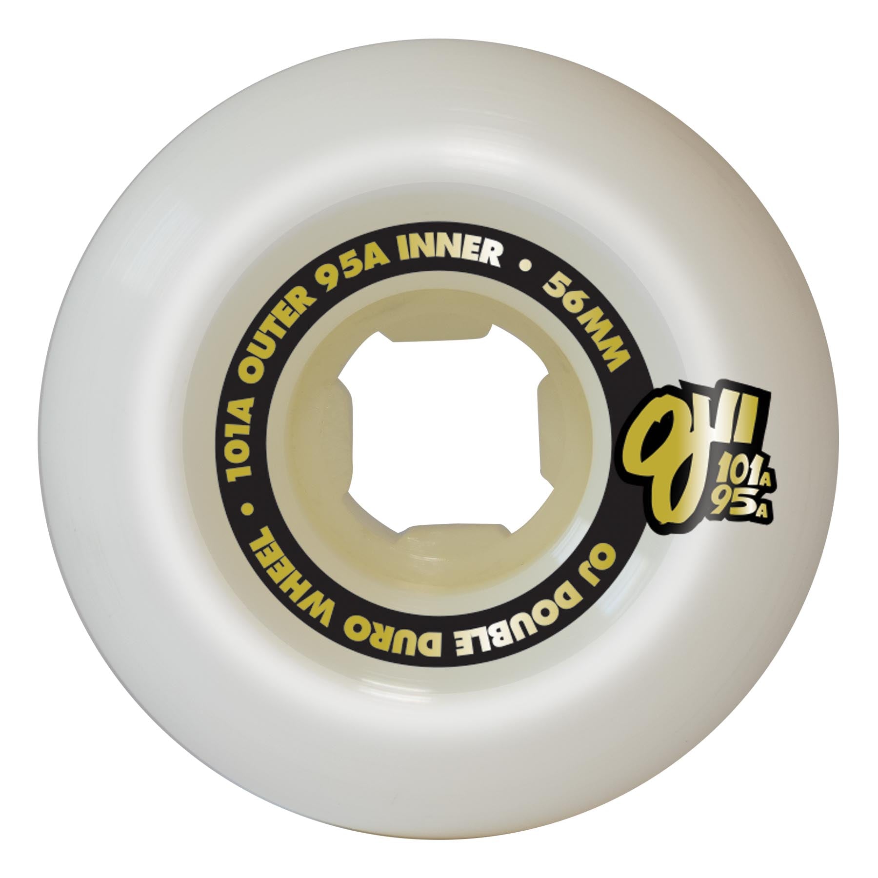 OJ Wheels - Milton Martinez - Gold Skeletons - 101A/95A 56MM