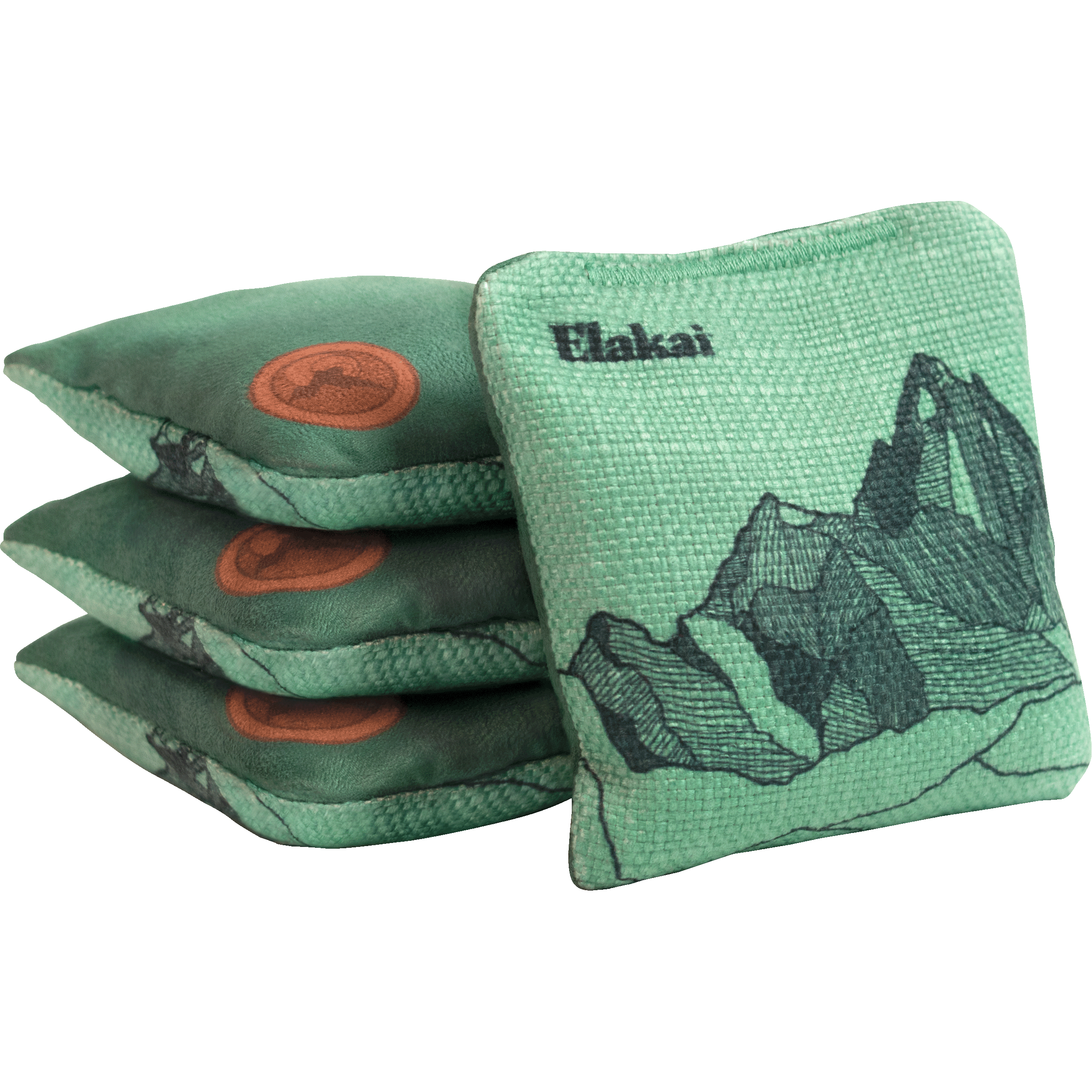 Elakai - Mount Elakai Durasuede + Turbo Polyglide Pilot Versacraft Cornhole Bags