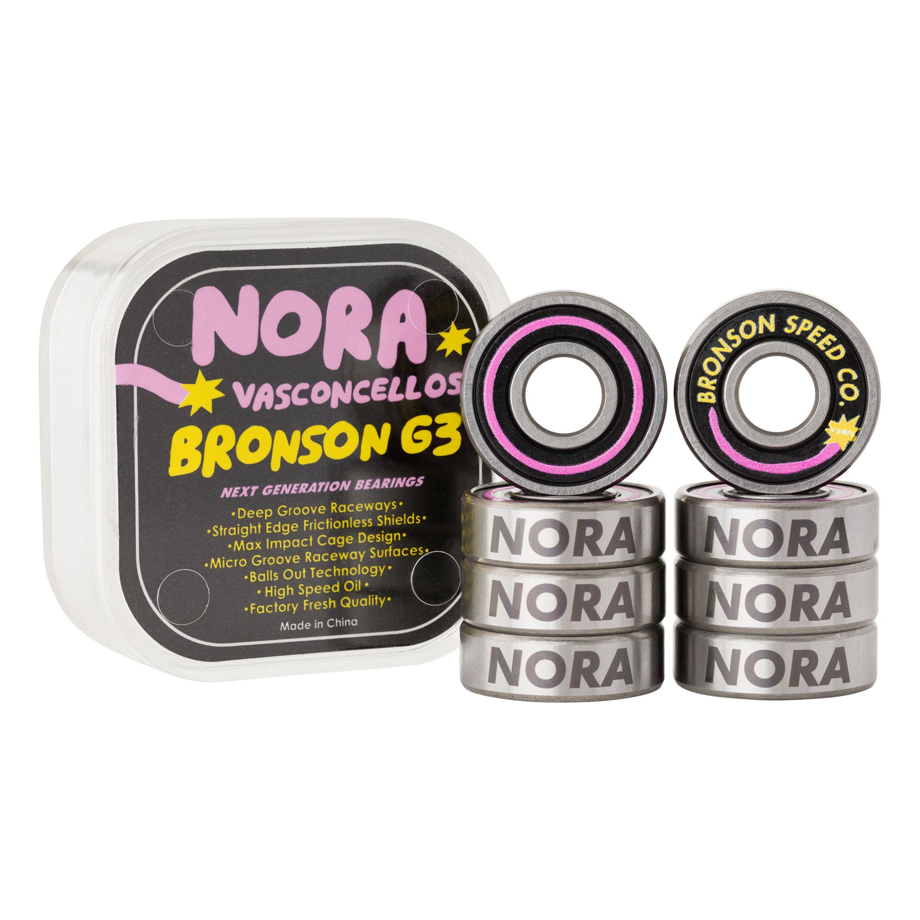 Bronson Speed Co - Nora Vasconcellos - Pro Bearing G3