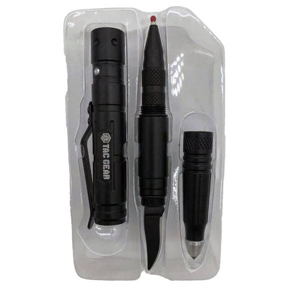 Tactical Pen Knife and Light