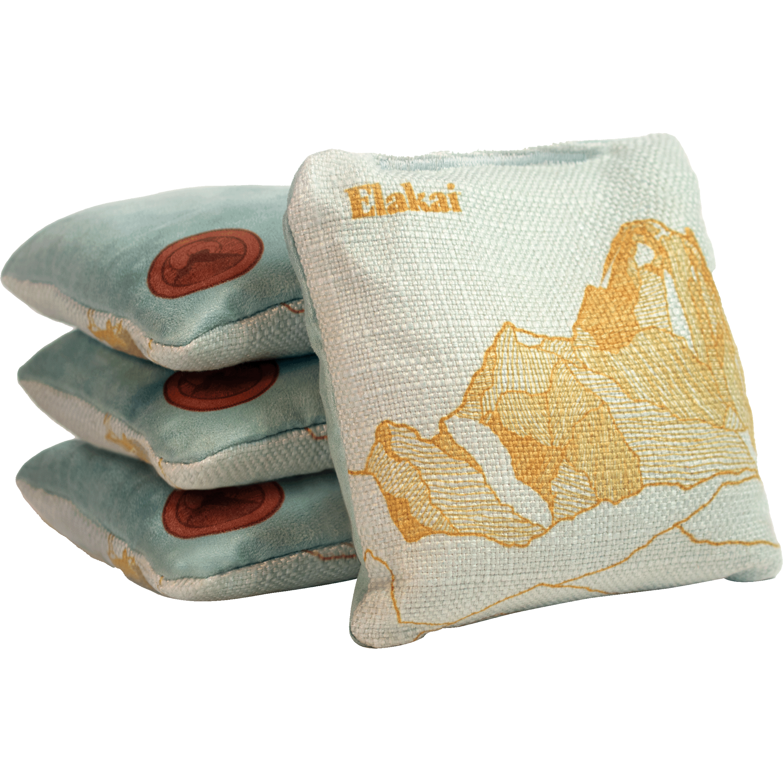 Elakai - Mount Elakai Durasuede + Turbo Polyglide Pilot Versacraft Cornhole Bags