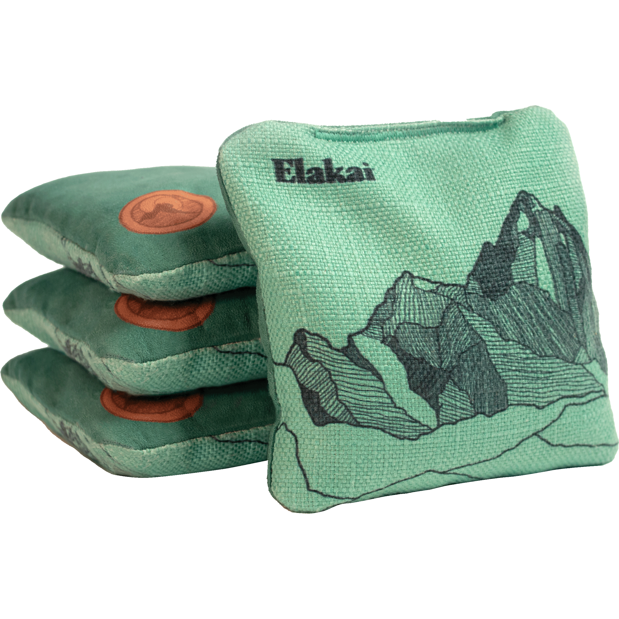 Elakai - Mount Elakai Durasuede + Turbo Polyglide Pilot Versacraft Cornhole Bags