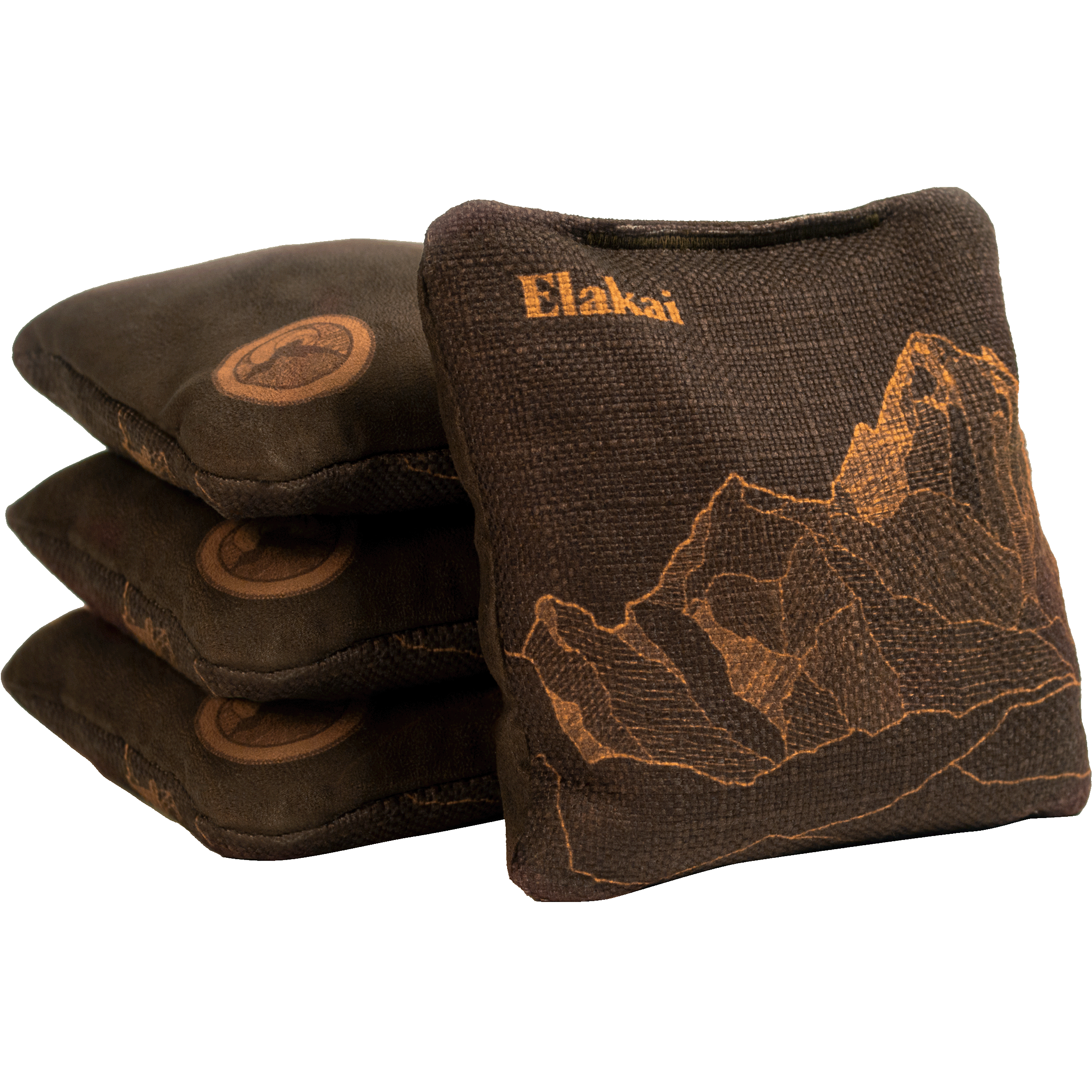 Elakai - Mount Elakai Durasuede + Turbo Polyglide Pilot Versacraft Cornhole Bags