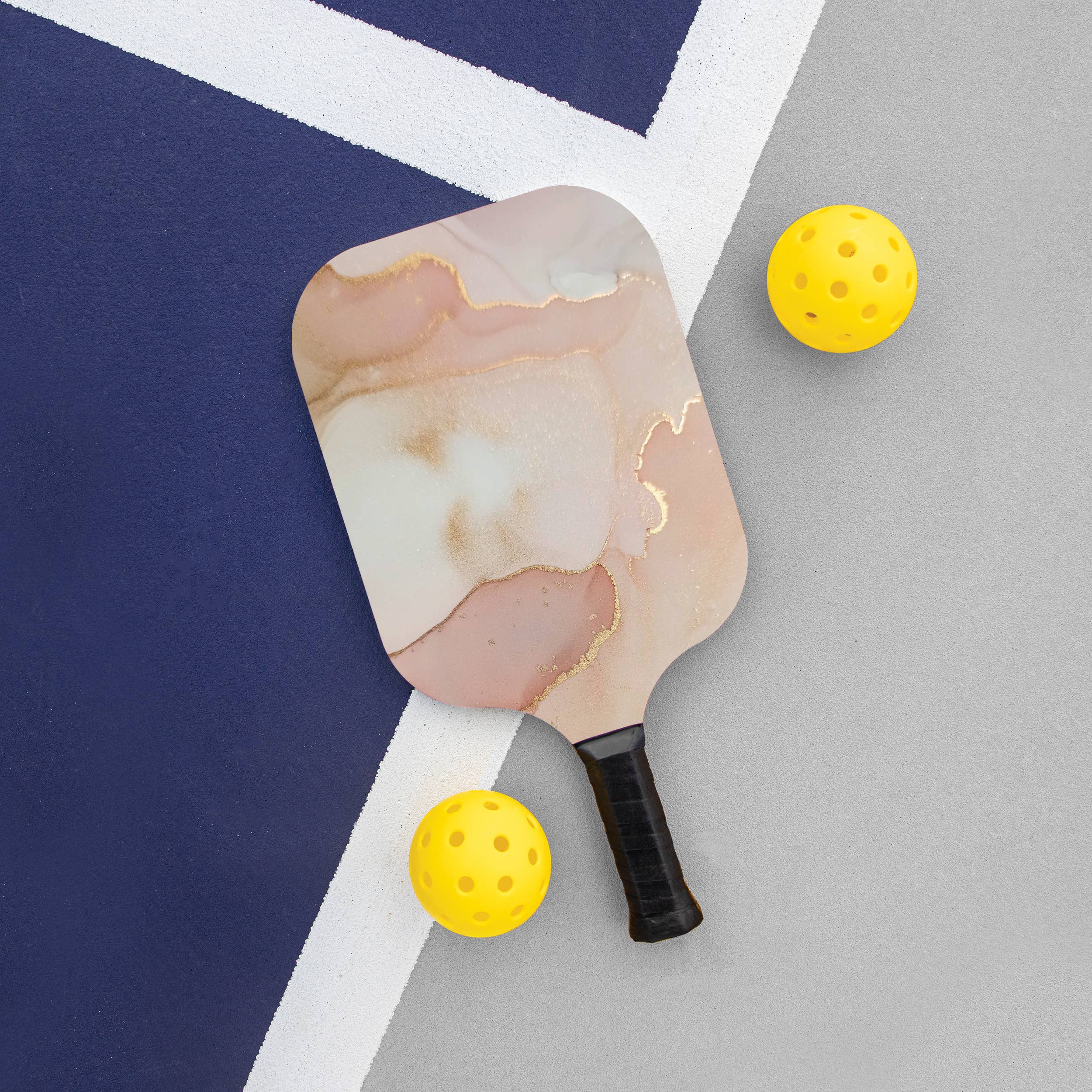 P. Graham Dunn - Geode Pattern Pickleball Paddle