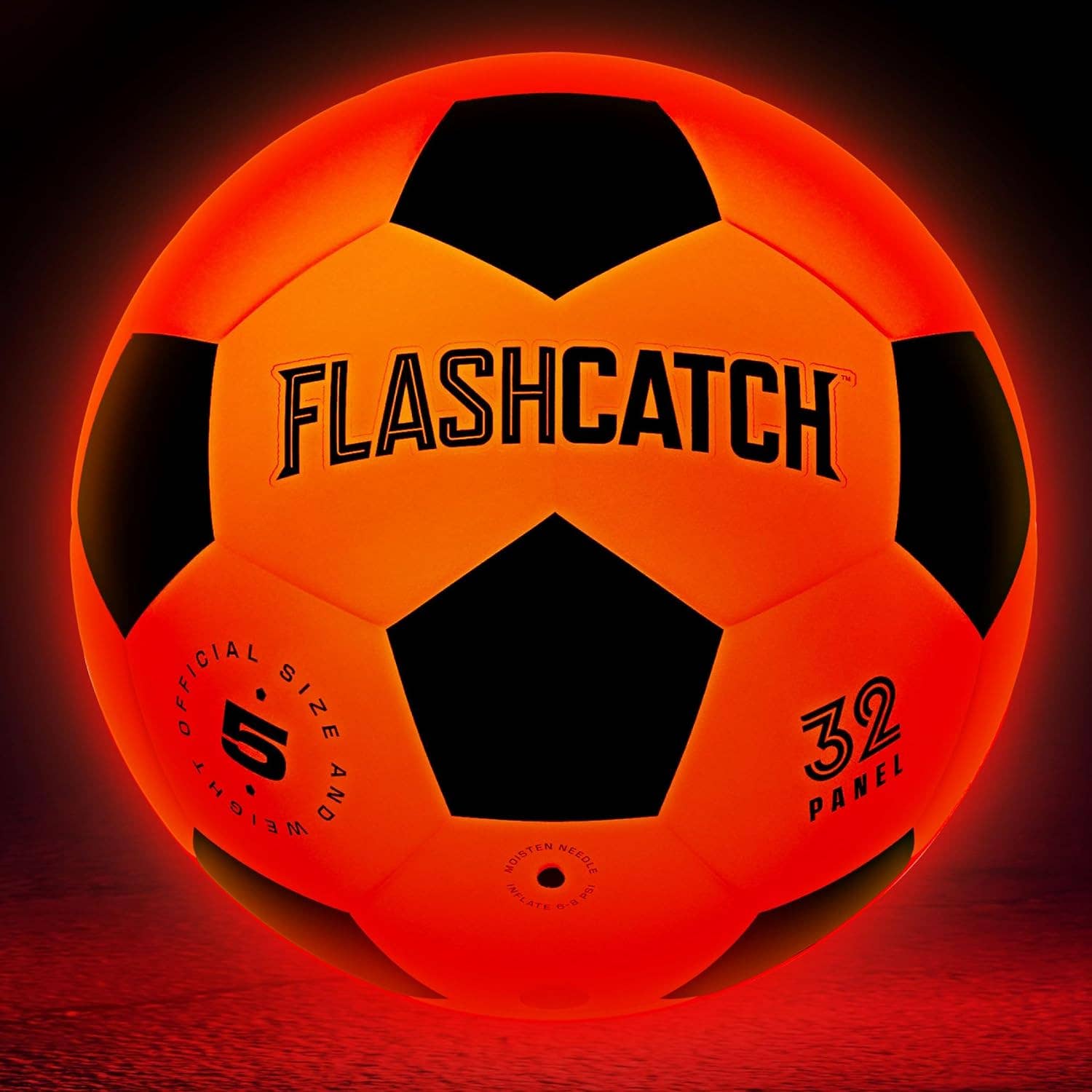 Squad Hero - Light Up Soccer Ball - Glow in the Dark - NO 5